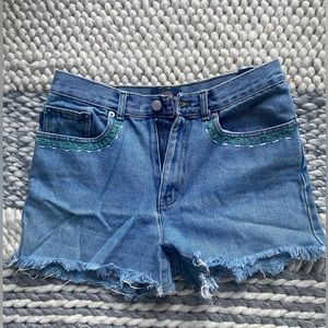 Vintage jean cut offs